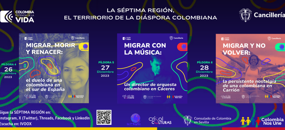 Continúa la Séptima Región, el territorio sonoro de la diáspora colombiana