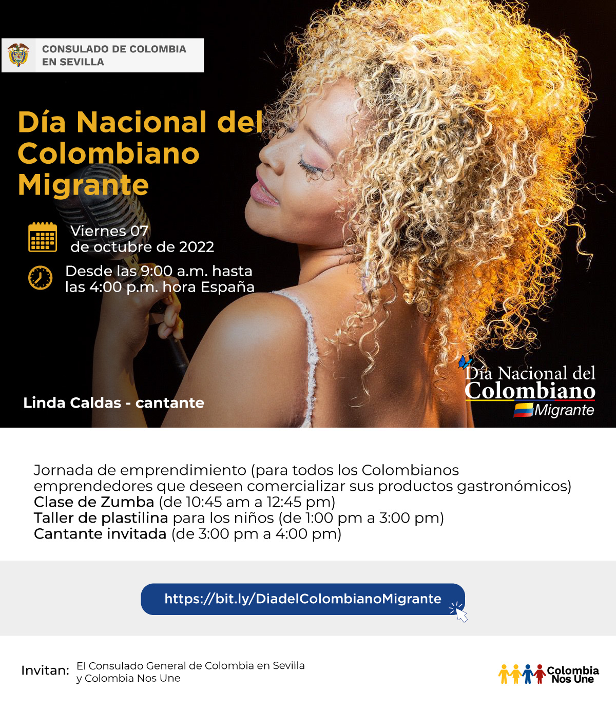 Día Nacional de Migrante Colombiano