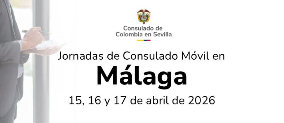 Consulado Móvil en Sevilla en Abril de 2026
