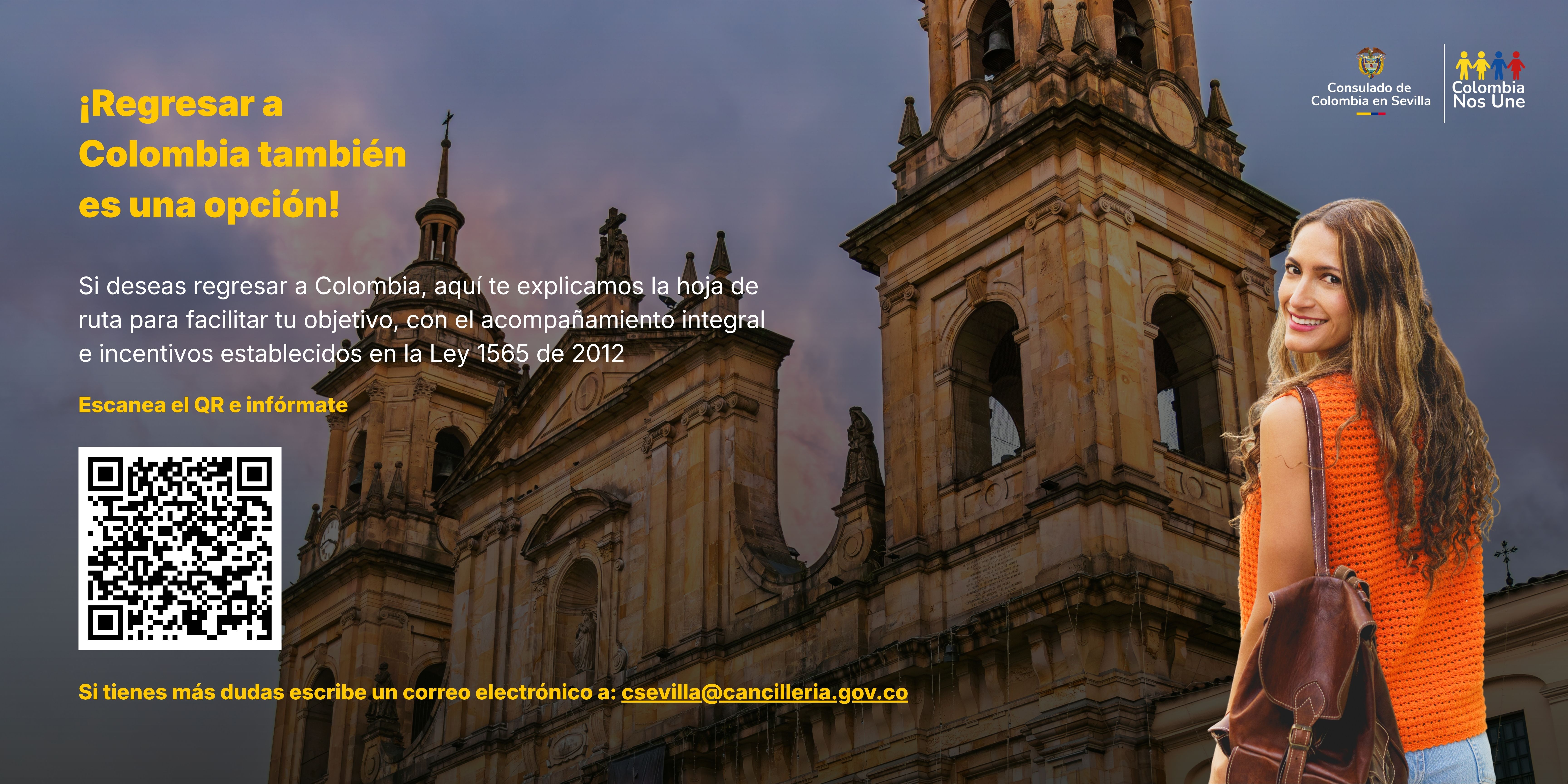 Retorno voluntario del área Colombia Nos Une a Colombia