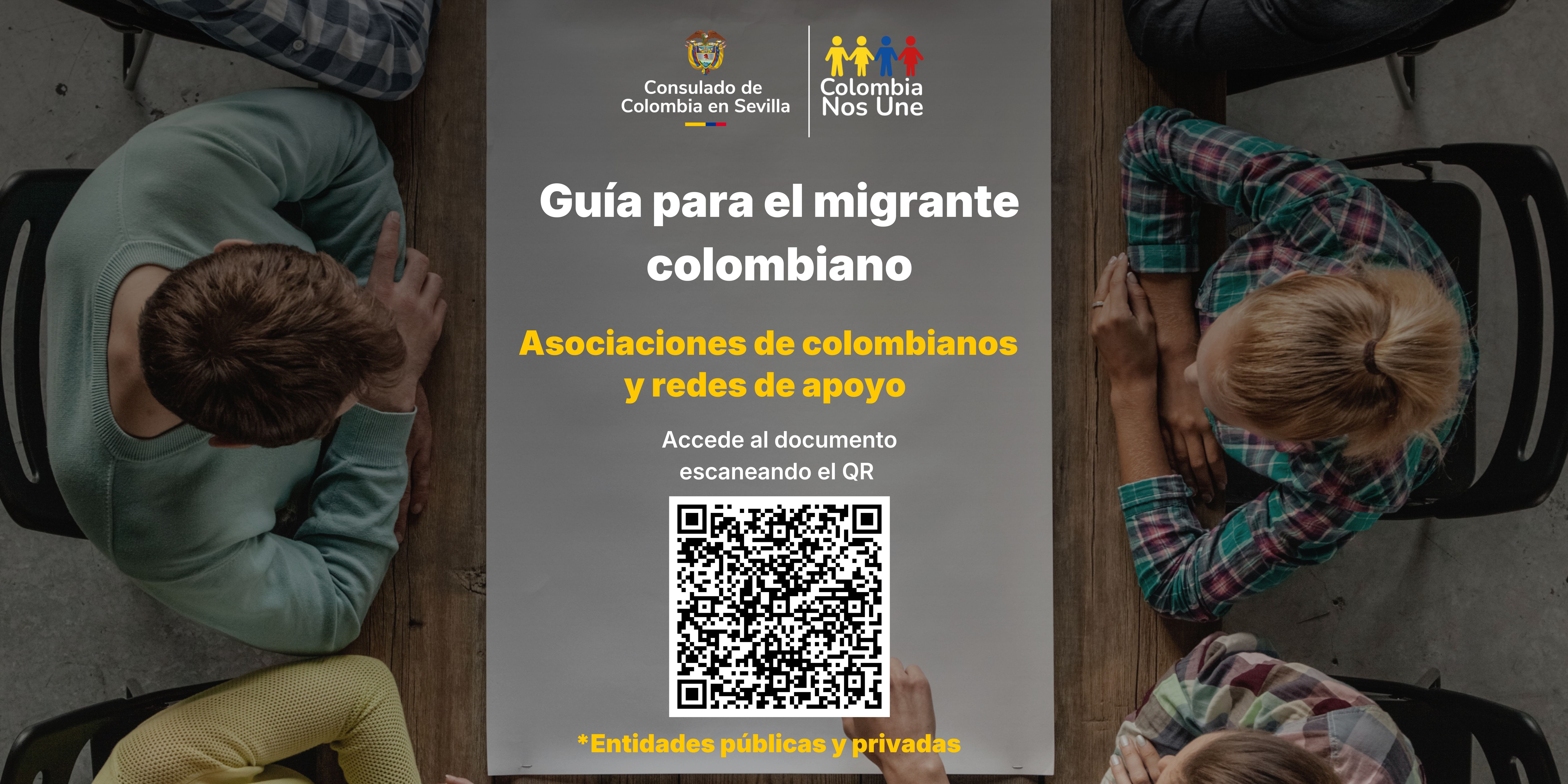Guía para el migrante colombiano en esta circunscripción