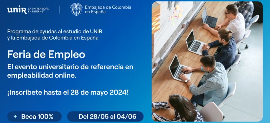 Becas para colombianos en España en colaboración con la Universidad Internacional de La Rioja