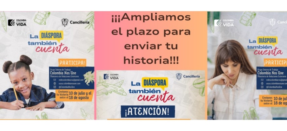 Ampliamos el plazo para enviar tu historia