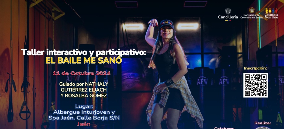 El baile me sanó, taller interactivo y participativo, en jaén y provincia