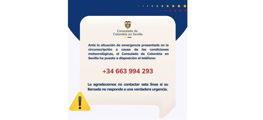 Contacto en situación de emergencia climática