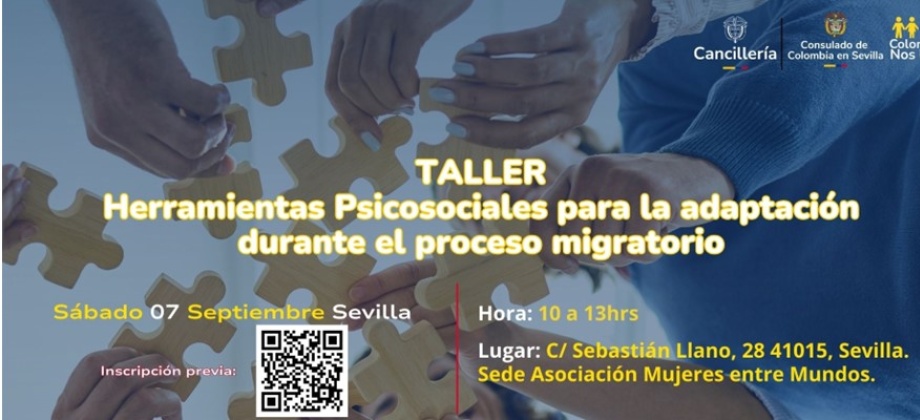 Taller presencial: Herramientas psicosociales para la adaptación durante el proceso migratorio del Proyecto Redes de Vida, 2ª edición