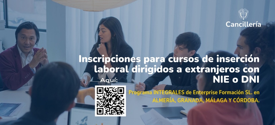 Cursos integrales para Almería, Granada, Málaga y Córdoba