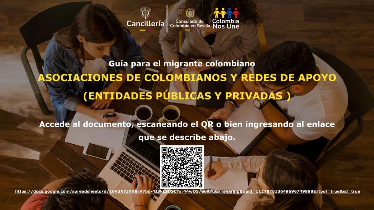 Guía de asociaciones y líderes colombianos en Andalucía y Extremadura