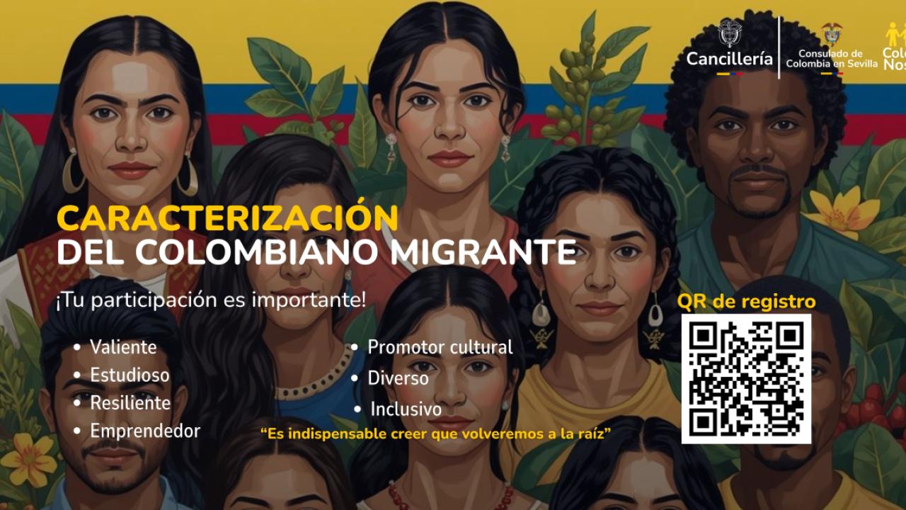 Caracterización del colombiano migrante en esta circunscripción