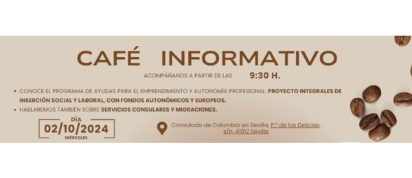 Café informativo del 2 octubre de 2024