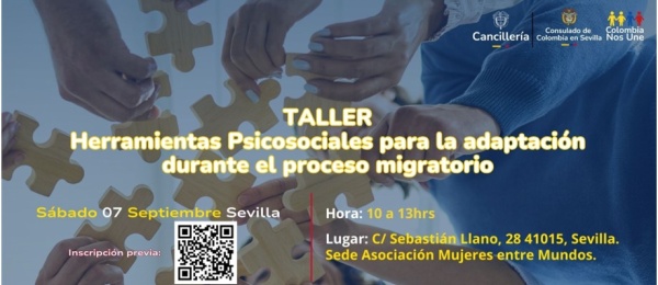 Taller presencial: Herramientas psicosociales para la adaptación durante el proceso migratorio del Proyecto Redes de Vida, 2ª edición