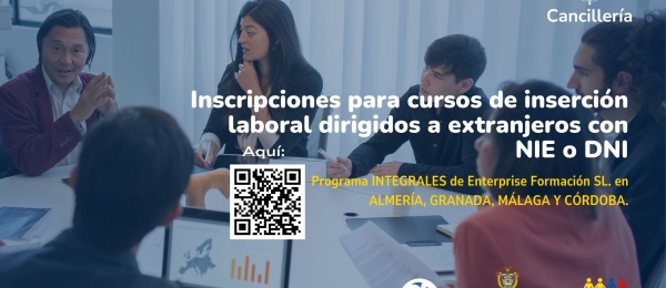 Cursos integrales para Almería, Granada, Málaga y Córdoba