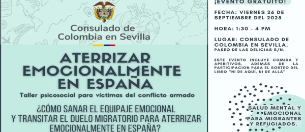 Taller psicosocial "Aterrizar emocionalmente en España"