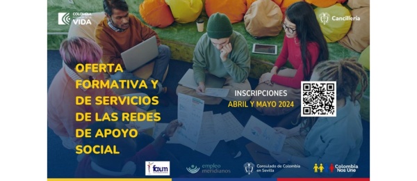 Oferta de cursos gratuitos y de servicios de entidades sociales para connacionales en Sevilla