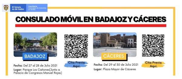  Consulado Móvil en las Provincias de Badajoz 