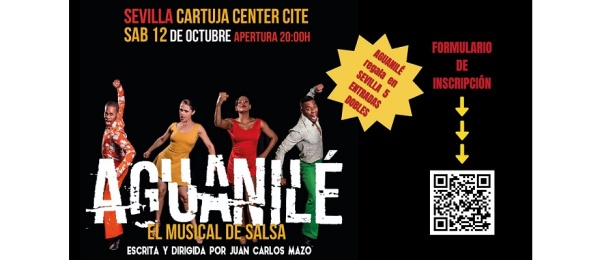 Aguanilé en Sevilla regala 5 ENTRADAS DOBLES